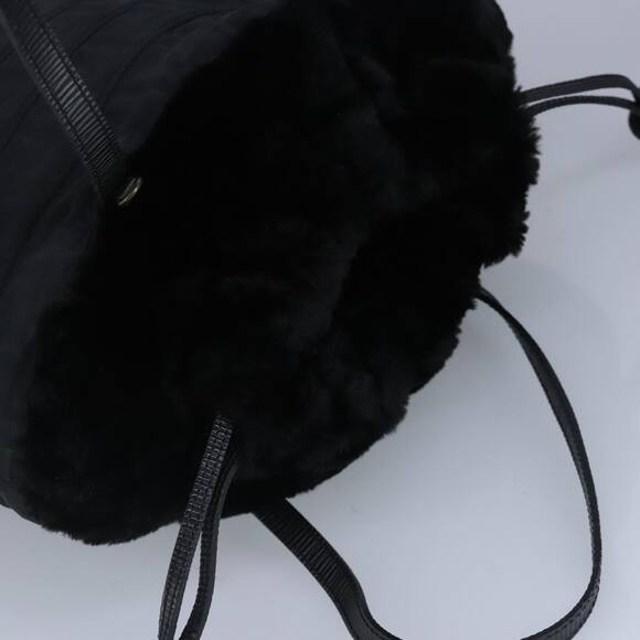 FENDI Zucca Canvas Hand Bag Black - Picture 6 of 12